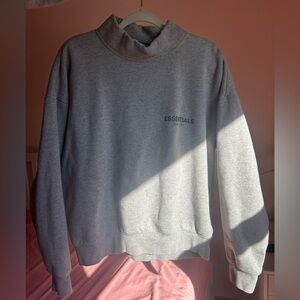Essentials Gray Sweatshirt Size S